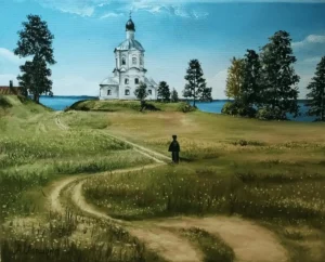 Картина «Дорога к храму»